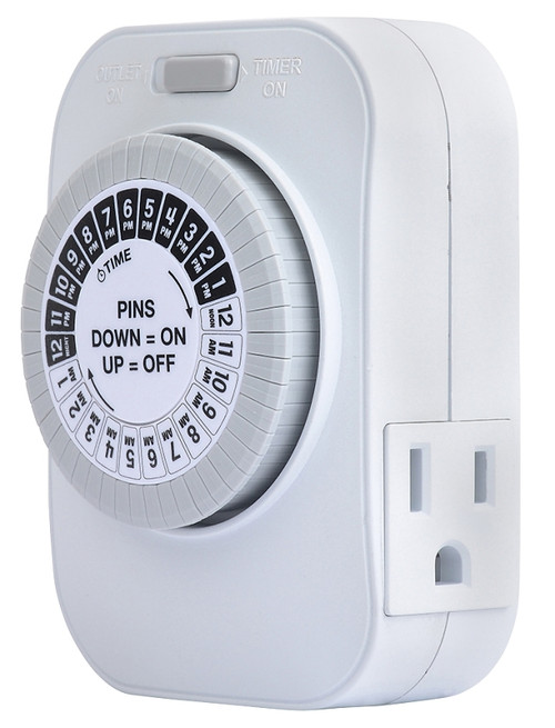 AmerTac TM1609DHB Daily Timer, 15 A [SKU: ORG7231301]