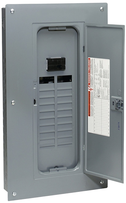 Square D HOM2040M100PC Load Center, 40 -Pole, 100 A, 20 -Space, Plug-On Neutral, NEMA 1 Enclosure [SKU: ORG6994263]