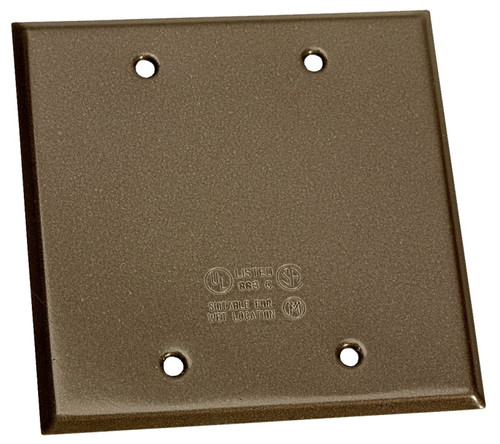 BWF 722AB-1 Cover, Steel, Bronze, Powder-Coated [SKU: ORG1718659]