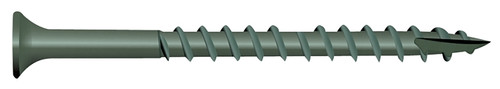 CAMO 0341159 Deck Screw, #9 Thread, 2-1/2 in L, Bugle Head, Star Drive, Type 17 Slash Point, Carbon Steel [SKU: ORG6188502]