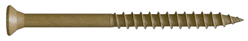 CAMO 0356179 Deck Screw, #9 Thread, 3 in L, Bugle Head, Star Drive, Type 17 Slash Point, Carbon Steel, ProTech-Coated [SKU: ORG6191720]
