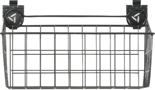 GLADIATOR GAWU18BKBH Wire Basket, 35 lb Capacity, Steel, Graphite [SKU: ORG2487726]