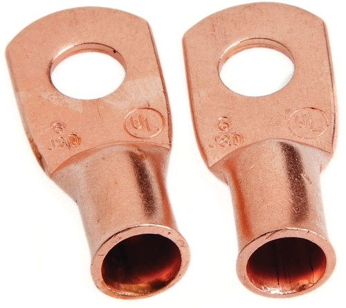 Forney 60091 Cable Lug, #6 Wire, Copper [SKU: ORG8915795]