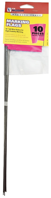 CH Hanson 15066 Stake Flag, 15 in L, Pink, PVC [SKU: ORG2912103]