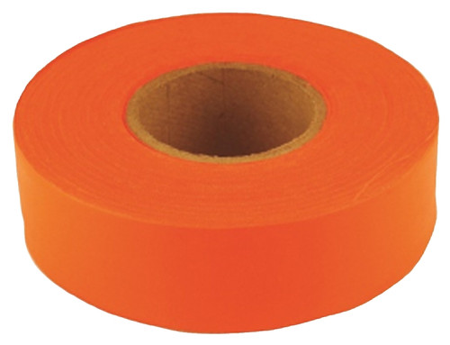 CH Hanson Sub-Zero Series 17007 Flagging Tape, 150 ft L, 1-3/16 in W, Fluorescent Orange, PVC [SKU: ORG5499561]