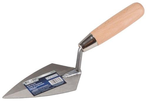 Vulcan DYT71223L Brick Trowel, 5.5 in L Blade, 2.75 in W Blade, Steel Blade, Ergonomic Handle [SKU: ORG1835511]