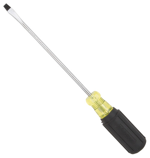 Vulcan Screwdriver, 3/16 in Drive, Slotted Drive, 9-5/8 in OAL, 6 in L Shank, PVC/Rubber Handle [SKU: ORG8288193]