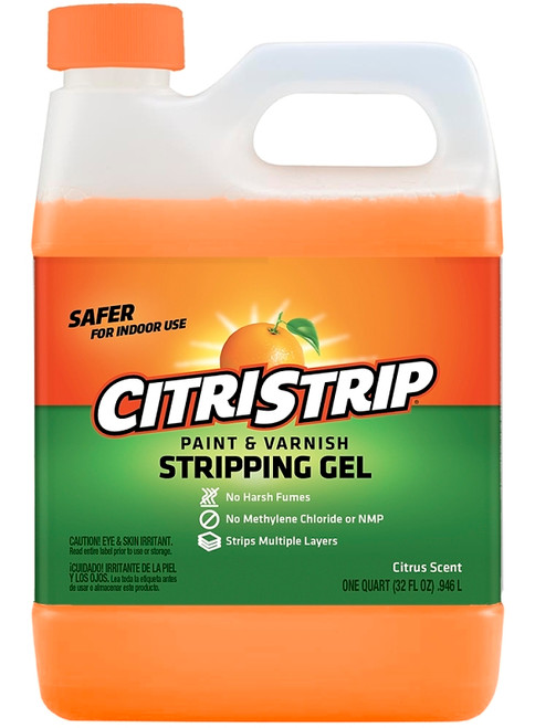 Citristrip QCSG801 Paint and Varnish Stripping Gel, Liquid, Orange [SKU: ORG8156515]