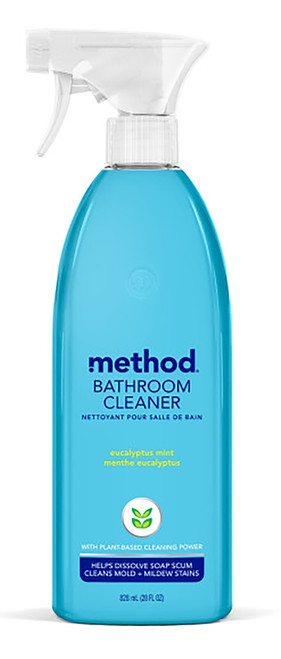 method 8 Bathroom Cleaner, 28 oz, Liquid, Herbaceous, Colorless/Translucent [SKU: ORG2352011]
