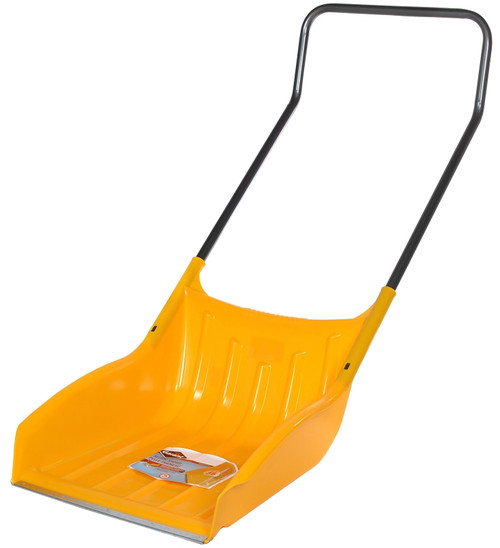 GARANT APSS22U Sleigh Shovel, 23-1/2 in W Blade, 27-3/4 in L Blade, Polyethylene Blade, Steel Handle, 61-1/4 in OAL [SKU: ORG3396116]