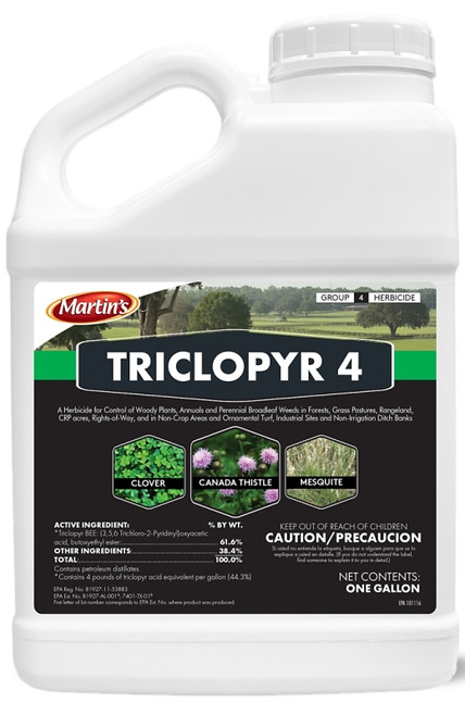 Martin's 82004295 Pasture Herbicide, Liquid, Amber, 1 gal [SKU: ORG9963513]