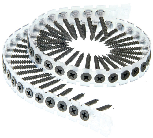 SENCO 06B Series 06B162P Screw, #6 Thread, 1-5/8 in L, Bugle Head, #2 Drive, Steel, Phosphate [SKU: ORG4172748]