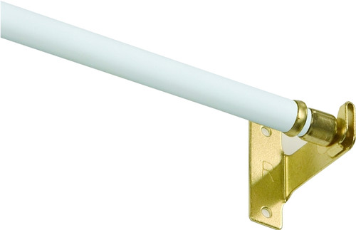 Kenney KN391/1 Sash Rod, 7/16 in Dia, 28 to 48 in L, White [SKU: ORG7134067]