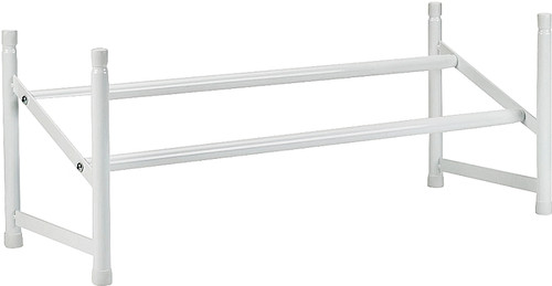 ClosetMaid 811100 Shoe Rack, 42-1/2 in W, 9-5/8 in H, Steel, White [SKU: ORG6858187]