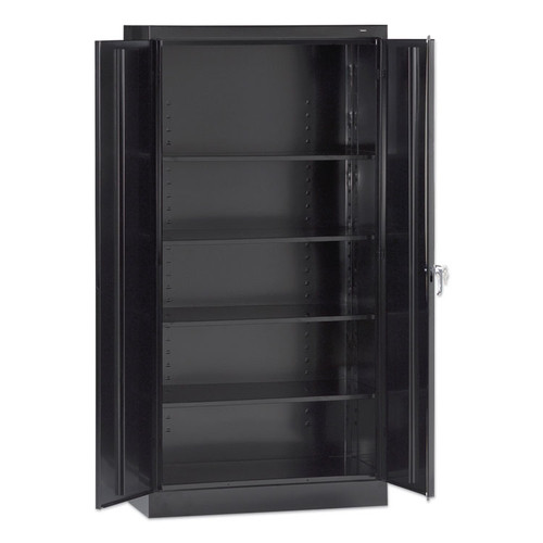 72" High Standard Cabinet (Assembled), 30w x 15d x 72h, Black [SKU: TNN7215BLK]