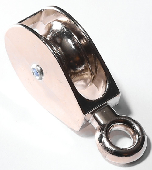 BARON 0174ZD-1-1/2 Tackle Pulley, 5/16 in Rope, 1-1/2 in Sheave [SKU: ORG6402143]