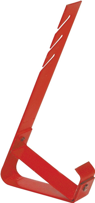 Qualcraft 2502 Fixed Roof Bracket, Adjustable, Steel, Red, For: Slideguard or Material Support on Low Slope Roofs [SKU: ORG6281349]