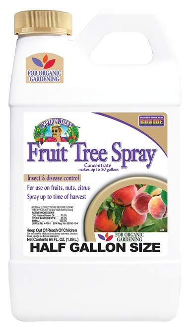Bonide Captain Jack's 2004 Concentrated Fruit Tree Insecticide, Liquid, Spray Application, Home, Home Garden, 0.5 gal [SKU: ORG7456080]