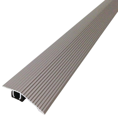 M-D 43318 Seam Binder, 36 in L, 1-13/16 in W, Fluted Surface, Aluminum, Stain Nickel [SKU: ORG3167947]