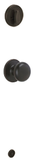 Schlage J Series JH59STR716 Door Knob, Aged Bronze [SKU: ORG3075207]