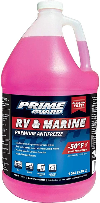 PRIME GUARD 95006 RV Anti-Freeze, 1 gal Bottle, Clear/Red [SKU: ORG6823793]