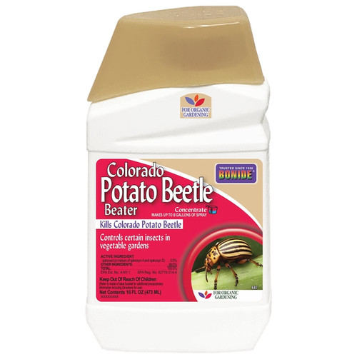 Bonide 687 Colorado Potato Beetle Beater, Liquid, Spray Application, 1 pt Bottle [SKU: ORG7050495]
