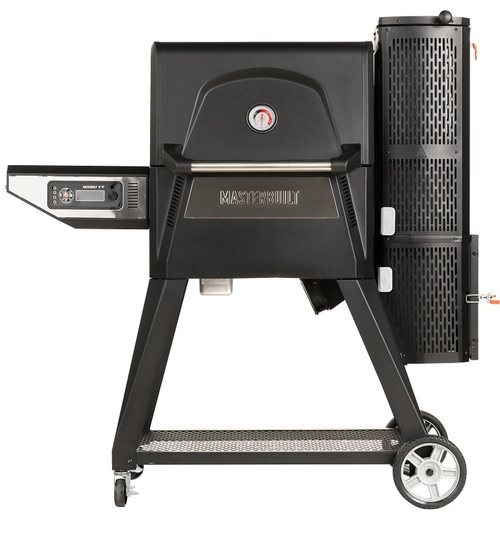 Masterbuilt MB20040220 Digital Charcoal Grill and Smoker, 560 sq-in Primary Cooking Surface, Black, Steel Body [SKU: ORG3440492]