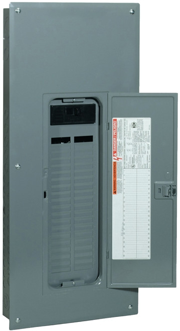 Square D QO142M200PC Load Center, 42 -Pole, 200 A, 42 -Space, NEMA 1 Enclosure, Flush, Surface Mounting, Gray [SKU: ORG6560015]