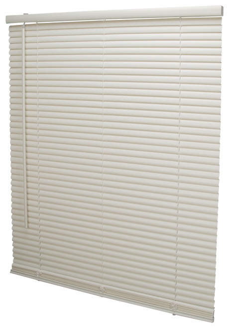Simple Spaces PVCMB-5AA Blind, 64 in L, 30 in W, Vinyl, Alabaster [SKU: ORG0889311]