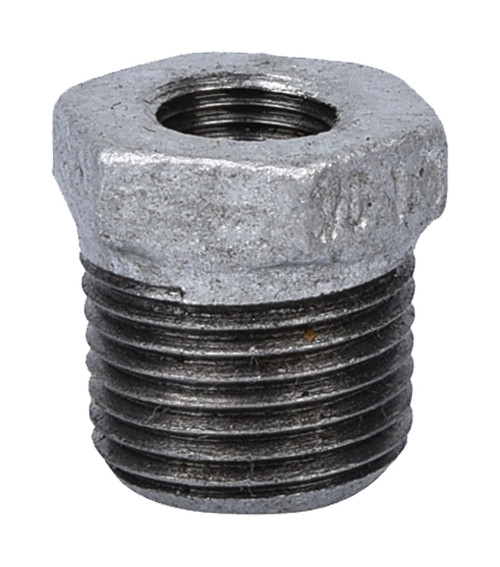 ProSource 35-3/8X1/4G Pipe Bushing, 3/8 x 1/4 in, MIP x FIP, SCH 40 Schedule, 300 psi Pressure [SKU: ORG6100341]
