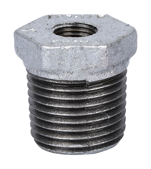 ProSource 35-1/2X1/8G Pipe Bushing, 1/2 x 1/8 in, MIP x FIP, SCH 40 Schedule, 300 psi Pressure [SKU: ORG6100358]