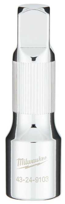 Milwaukee 43-24-9103 Socket Extension, 1/2 in Drive, 3 in L, Chrome [SKU: ORG1388719]