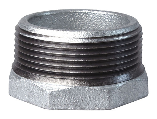 ProSource PPG241-65X40 Pipe Bushing, 2-1/2 x 1-1/2 in, MIP x FIP, SCH 40 Schedule, 300 psi Pressure [SKU: ORG6100549]