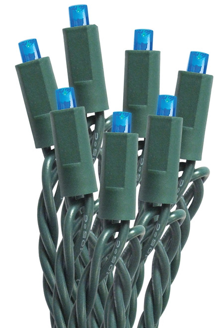 Santas Forest 27354 LED Micro Mini String Lights, Blue, 50 ct [SKU: ORG4372017]