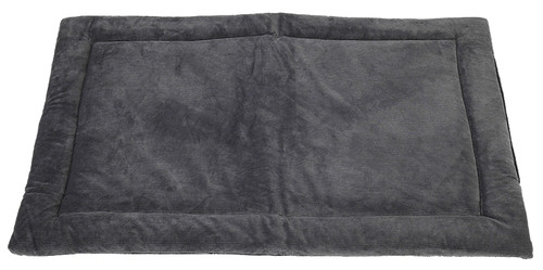 PETMATE 26559 Kennel Mat, 36-1/2 in L, 23-1/2 in W, Polyester Fill, Fabric Cover, Tan [SKU: ORG1024405]