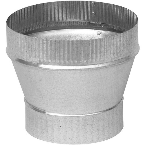 Imperial GV1419 Furnace Short Increaser, 4 to 5 in Connection, 24 Gauge, Galvanized [SKU: ORG3600194]