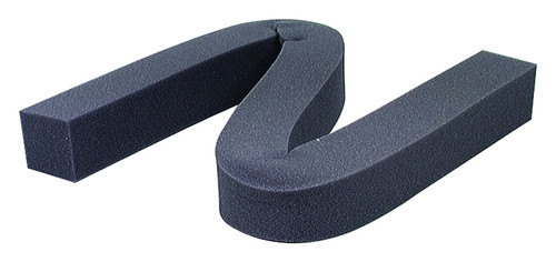 M-D 02006 Weatherstrip, 1-1/4 in W, 1-1/4 in Thick, 42 in L, Foam, Gray [SKU: ORG2389385]