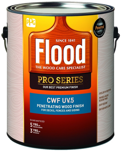 Flood FLD565-01 Wood Finish, Natural, Liquid, 1 gal [SKU: ORG7122757]