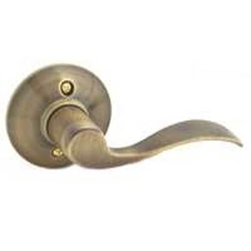 Schlage Accent Series F170 ACC 609 RH Dummy Lever, Zinc, Antique Brass [SKU: ORG6048169]
