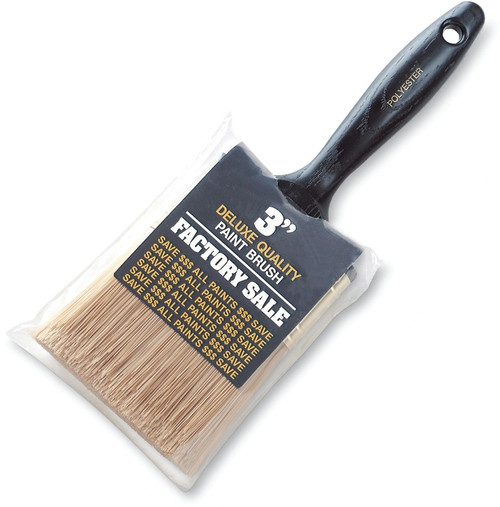 WOOSTER P3973-3 Paint Brush, 3 in W, 2-11/16 in L Bristle, Polyester Bristle, Wall Handle [SKU: ORG8324097]