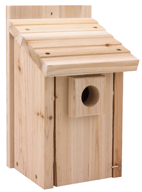 Stokes Select 38078 Bluebird Nesting House, 7.6 in W, 7.3 in D, 12.7 in H, Cedar Wood [SKU: ORG3026952]