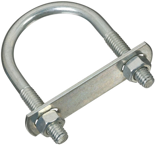 National Hardware N222-141 U-Bolt, 5/16-18 Thread, 1-3/8 in L Thread, Steel, Zinc [SKU: ORG6790208]