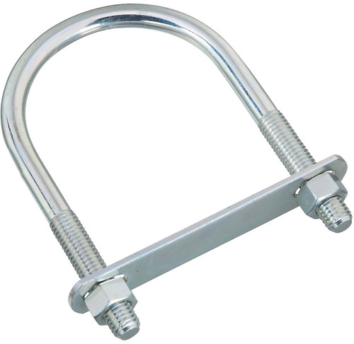 National Hardware N347-815 U-Bolt, 1/2-13 Thread, 2-1/2 in L Thread, Steel, Zinc [SKU: ORG6844344]