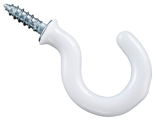 National Hardware N119-728 Cup Hook, Steel, Vinyl-Coated [SKU: ORG7183346]