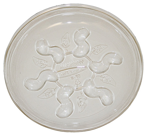 Gardener's Blue Ribbon Saucer Plus SP10 Plant Saucer, 10 in Dia, Plastic, Clear [SKU: ORG7016090]