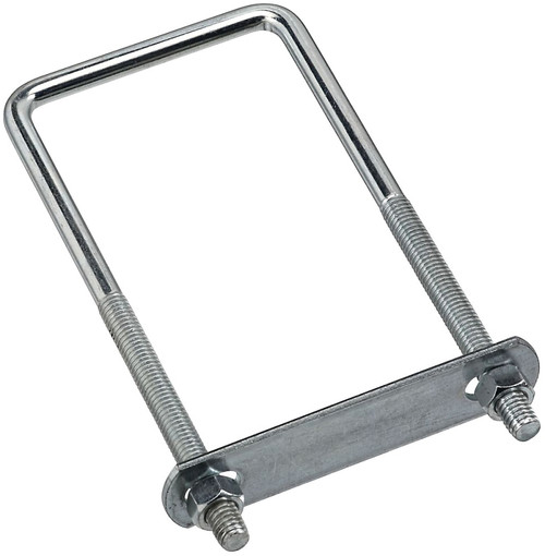 National Hardware N222-372 U-Bolt, 3/8-16 Thread, 3-3/4 in L Thread, Steel, Zinc [SKU: ORG6458111]