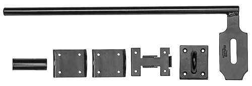 National Hardware SPB809 Series N109-002 Lockable Cane Bolt, Steel [SKU: ORG7182876]