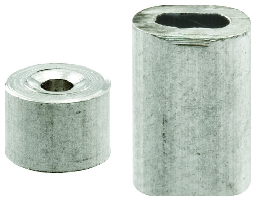 Prime-Line GD 12150 Cable Ferrule and Stop, Aluminum [SKU: ORG5806708]