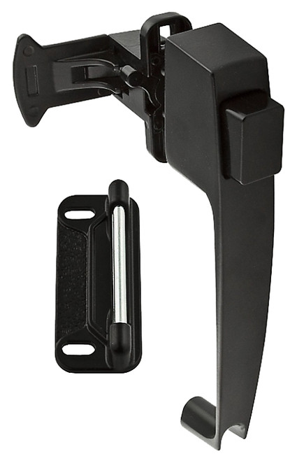National Hardware V1313 Series N185-462 Pushbutton Latch, Zinc, 5/8 to 2 in Thick Door [SKU: ORG7188485]