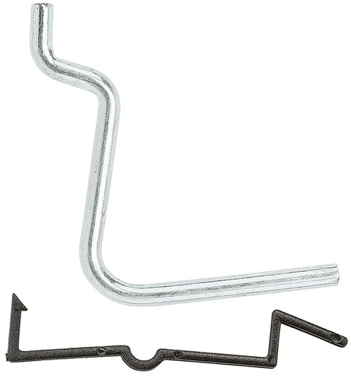 National Hardware N180-007 Peg Hook, 1-3/4 in, 1/4 in Opening, Steel, Zinc [SKU: ORG7180060]